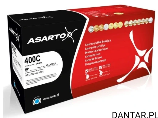 Toner HP cyan CE400 6K enterprise 500 ASARTO zamiennik komoatybilny