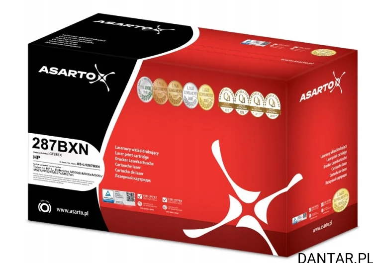 Toner do HP kompatybilny zamiennik  87x CF287x 18k 287 BXN Asarto