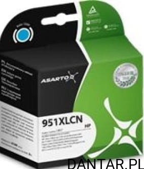 Tusz  do HP zamiennik kompatybilny 951xl CN046AE OJ Pro 251dw cyan Asarto