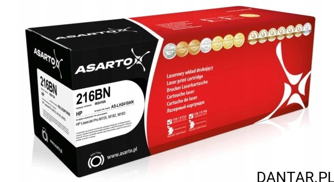 Tusz do HP 216BN AS-LH2410AN Asarto