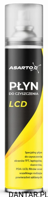 Płyn do czyszczenia LCD 250ml Asarto