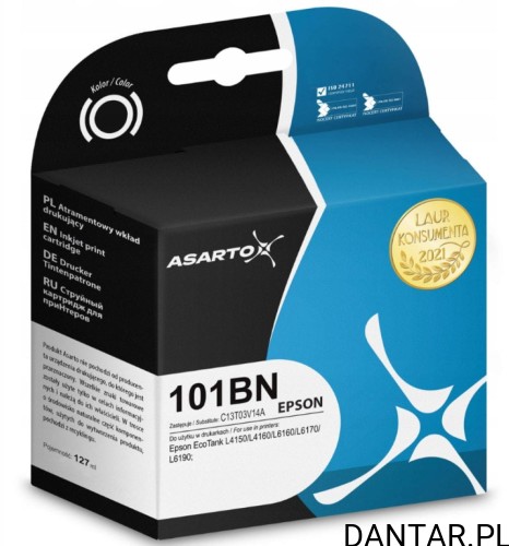Tusz do Epson C13T03V14A Asarto AS-E101BN