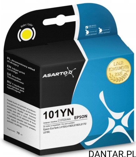 Tusz do Epson C13T03V44A Asarto AS-E101YN