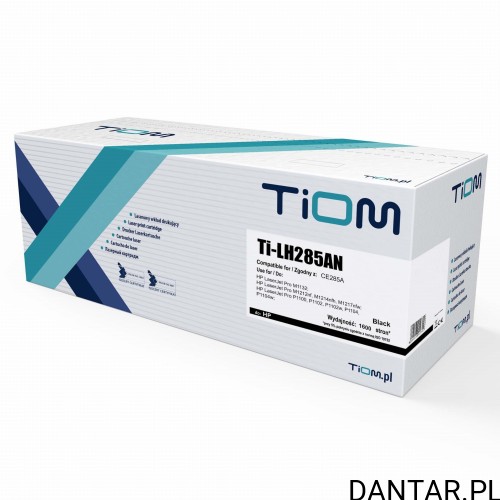 Toner do HP kmpatybilny zamiennik LH285 czarny P1102/M1132/121 1,6K 1102 CE285A Tiom