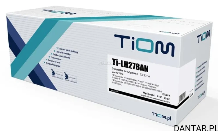 Toner do HP kompatybilny zamiennik LJ1606 CE278 2,1K TI-LH278AN Tiom