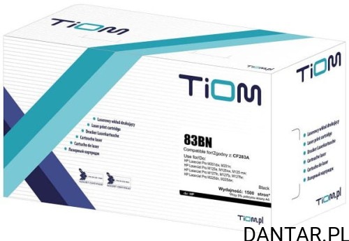 Toner do HP kompatybilny zamiennik CF283A 1,5k 283 Tiom