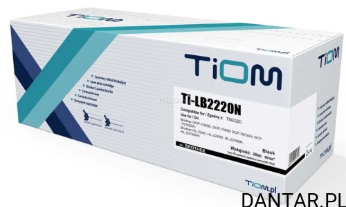 Toner do Brother kompatybilny zamiennik TN2220N  Tiom