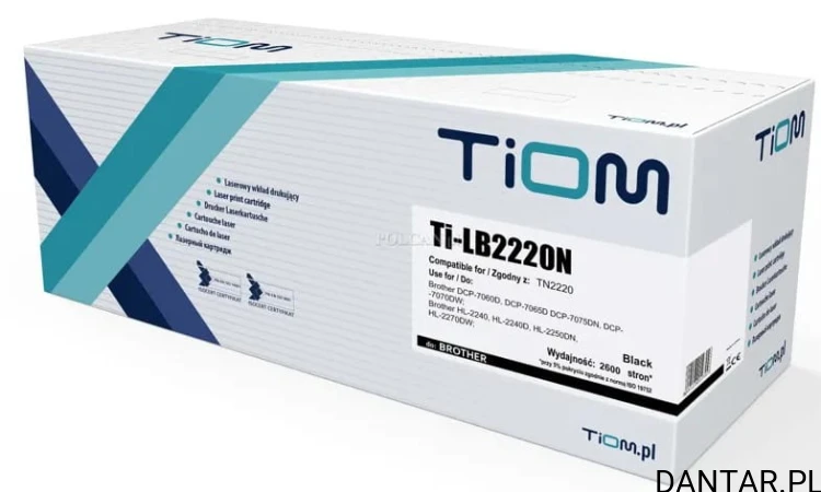 Toner do Brother kompatybilny zamiennik TN2220N  Tiom