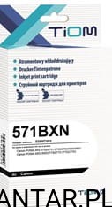 Tusz do Canon zamiennik kompatybilny CLI-571BK 571BXN 11,8ml black  Tiom