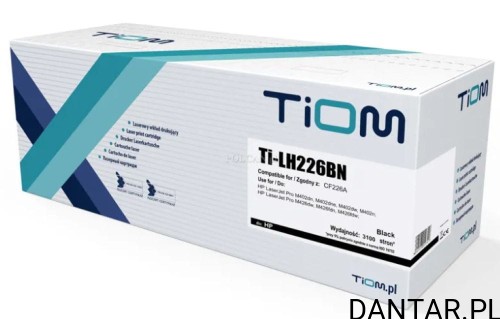 Toner do HP kompatybilny zamiennik 226BN | CF226A | 3100 str. | black | Ti-LH226BN Tiom