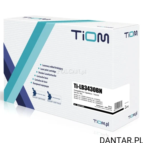 Toner do Brother kompatybilny zamiennik 3430BN TN3430 3k BK Ti-LB3430BN Tiom 