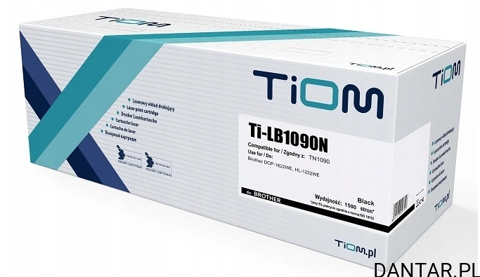 Toner do Brother kampatybilny zamiennik HL1222 TN1090  DCP1622 Tiom