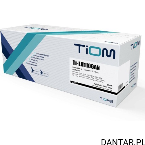 Toner do HP  kompatybilny zamiennik W1106AN Ti-LH1106AN 1000str Tiom