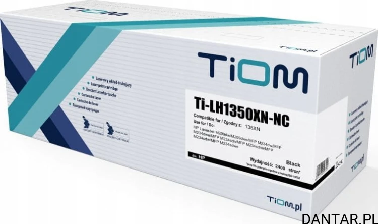 Toner do HP kompatybilny zamiennik W1350X  TI-LH1350XN-NC bez chipa Tiom