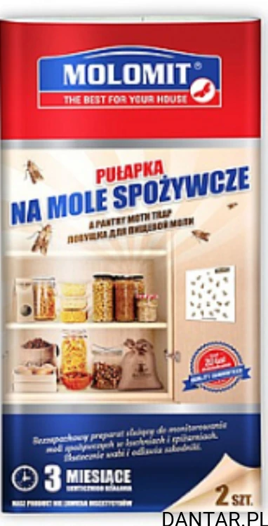 Pułapka na mole spożywcze molomit a2