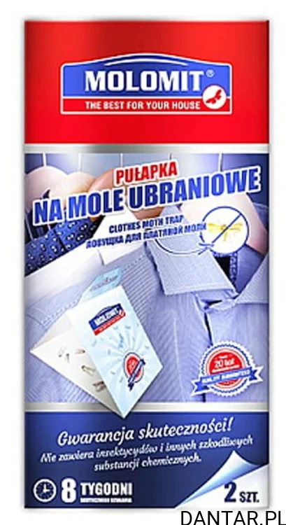 Pułapka na mole ubraniowe molomit a2