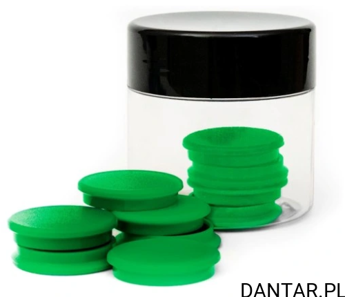 Magnes 30mm zielony Tres a10