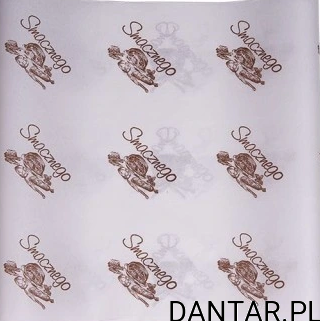 Papier biały 350x500 10kg PE arkusze  NU smacznego 17757