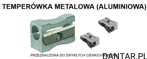 Temperówka metalowa pojedyńcza PENWORD  a1/24
