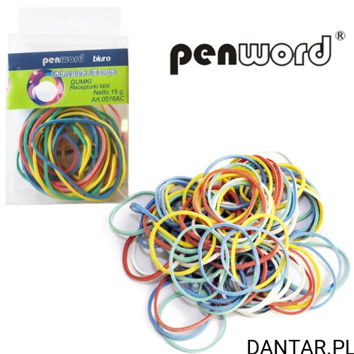 Gumka recepturka mix 15g Penword  a1/12