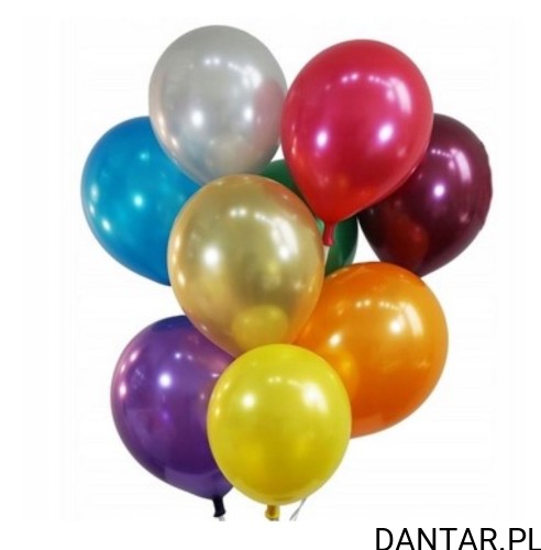 Balon *10 metalik mix kolorów a100