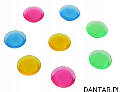Magnesy 30mm mix kolor a8