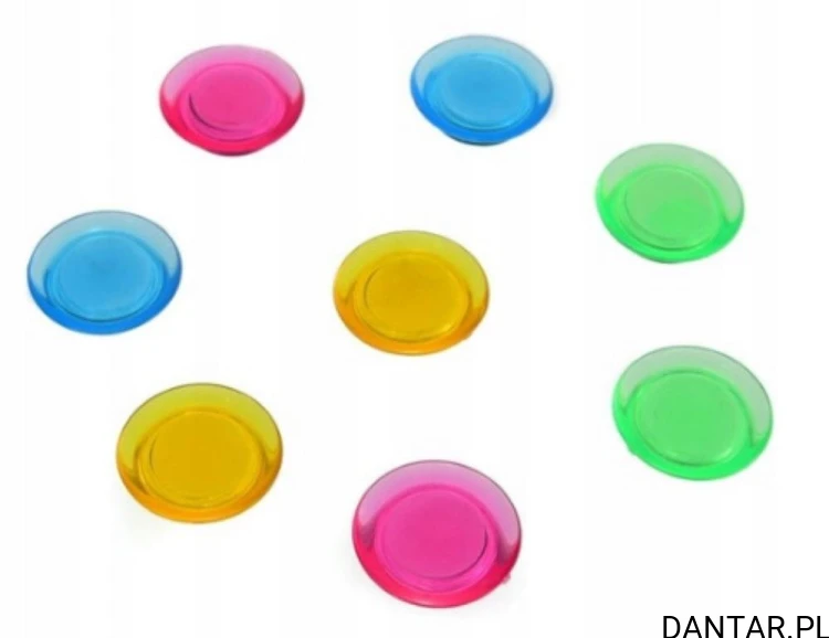 Magnesy 30mm mix kolor a8