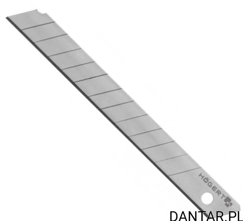 Ostrza  wymienne łamane do noża tapicerskiego  9mm Hogert a10