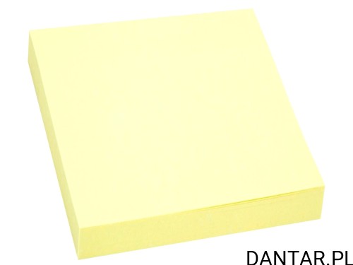 Notes samoprzylepny 75x75 Tres żółty 100K a1/12/120