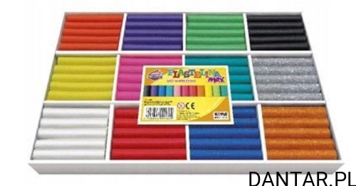 Plastelina max 120 wałeczków Sweet Colours a120