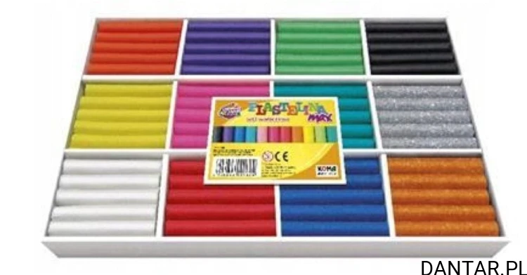 Plastelina max 120 wałeczków Sweet Colours a120
