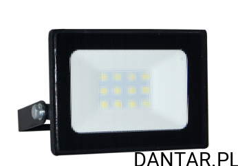 Naświetlacz LED 10W IP65 230V Czarny 720lm 6000k Z