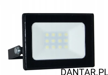 Naświetlacz LED 10W IP65 230V Czarny 720lm 6000k Z
