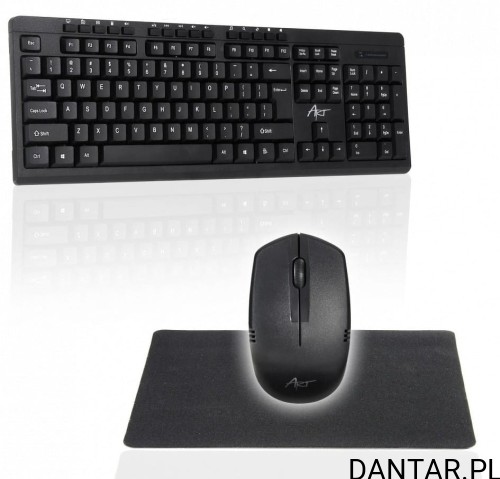 Klawiatura bezprzewodowa + mysz ART AK-48A
