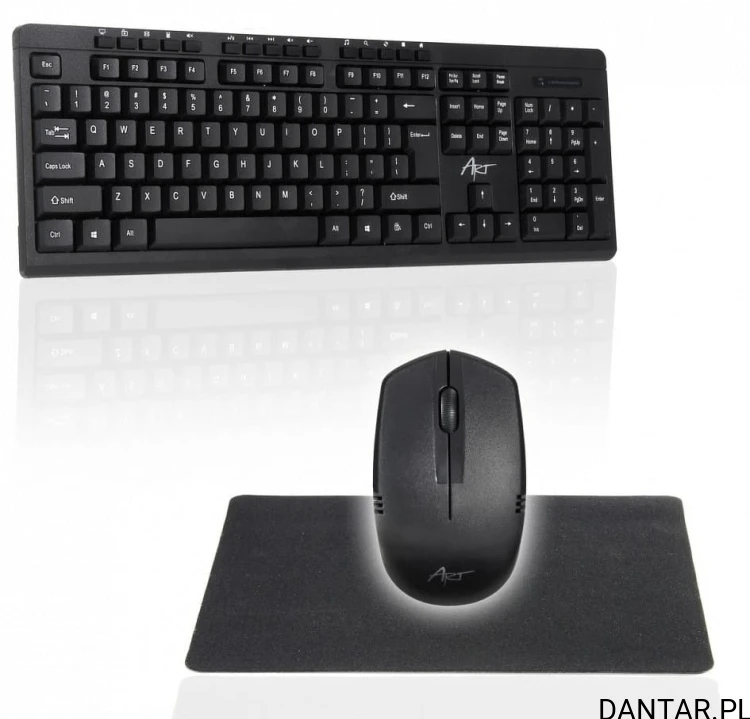 Klawiatura bezprzewodowa + mysz ART AK-48A