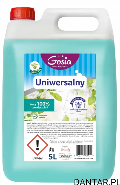 Płyn do mycia uniwersalny 5l jaśmin Gosia