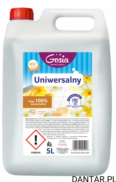 Płyn do mycia uniwersalny 5l mydło marsylskie Gosia