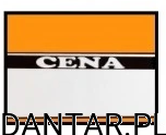 Cena laminowana A7 pomarańczowa a1/50