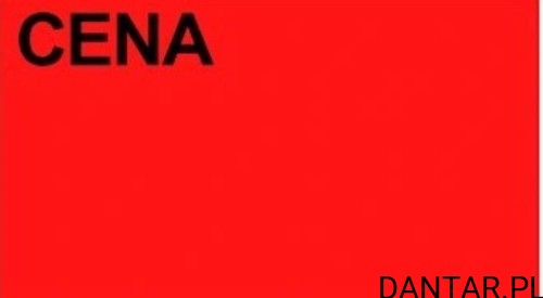 Etykieta cena typ A czerwona a1/5