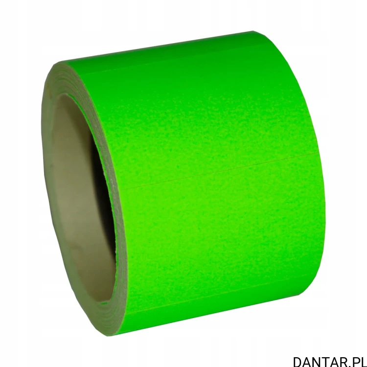 Etykieta cena typ D zielona gładka 40x30 a1/5 