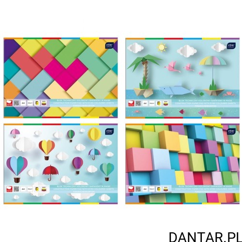 Blok techniczny A4 kolor interdruk a1/10