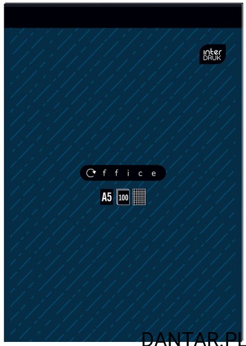 Blok biurowy A5 100K kratka Interdruk a1/10