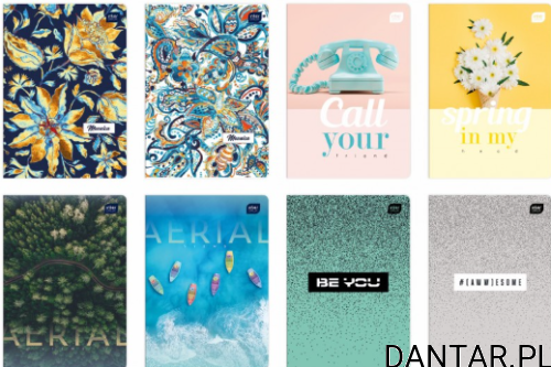 ZESZYT 80 Gładki interdruk