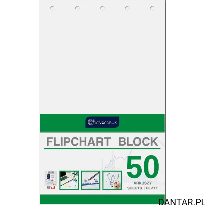 Blok do flipcharta Interdruk a50 a1/5