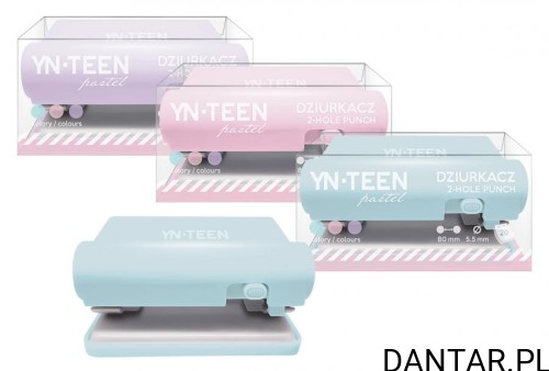 Dziurkacz Yn-Teen Pastel a1/12