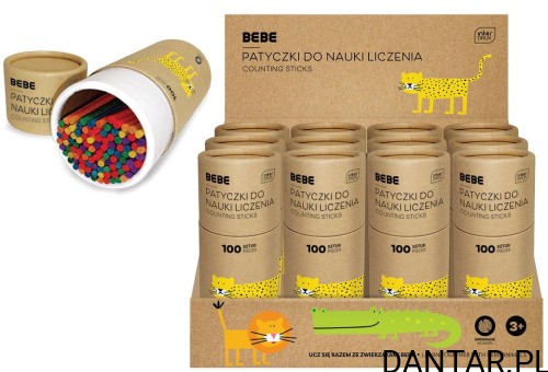 Patyczki do liczenia BEBE a100/12