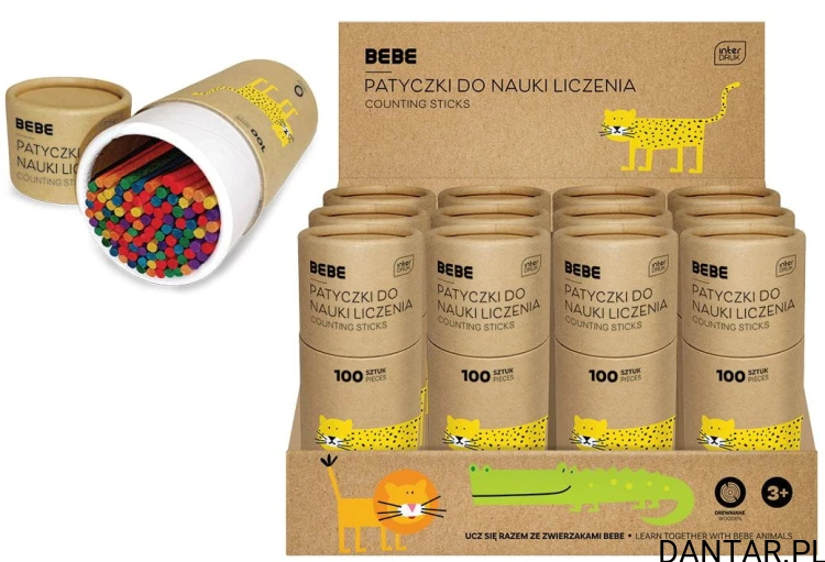 Patyczki do liczenia BEBE a100/12