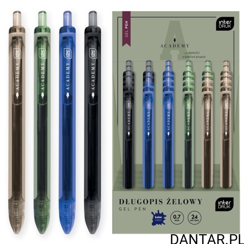 Długopis żelowy academy a1/24