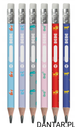 Ołówek jumbo do nauki pisania bebe kids Interdruk a1/36