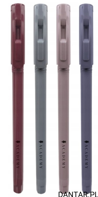 Długopis automatyczny 0,7mm niebieski metalowy Academy smooth Interdruk a1/24